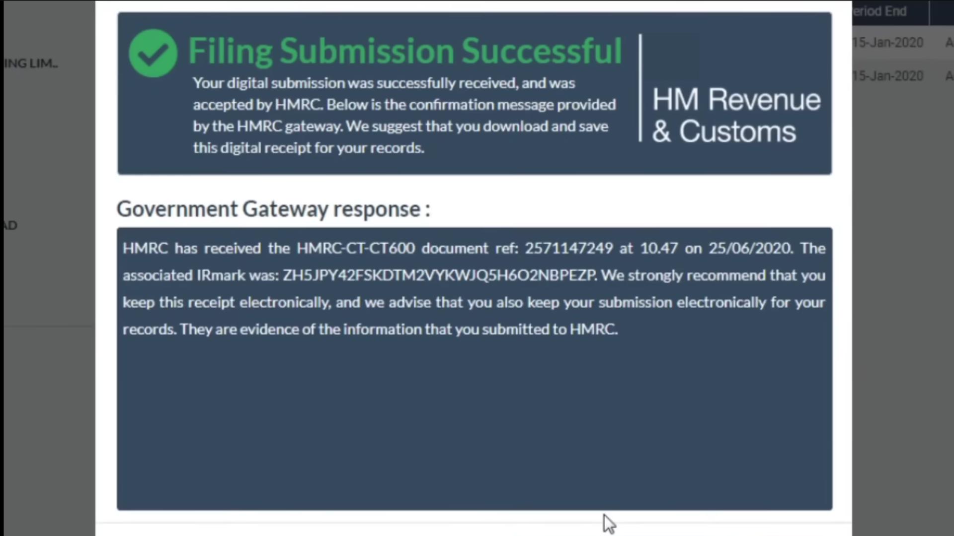 Easy Digital Tax and accounting information - IXBRL Accounts