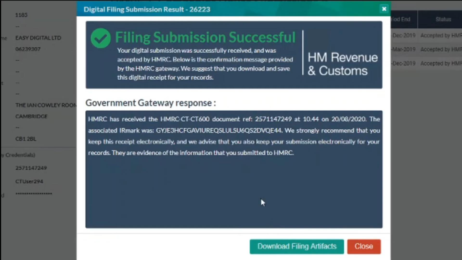 Easy Digital Tax and accounting information - file online