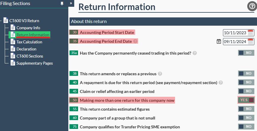 Easy Digital Tax and accounting information - CT600