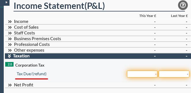 Easy Digital Tax and accounting information -  end of year