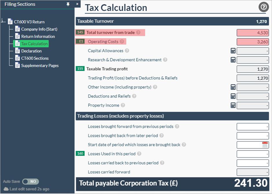 Easy Digital Tax and accounting information -  allowable expense