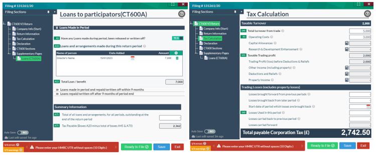 Easy Digital Tax and accounting information - Director's Loan