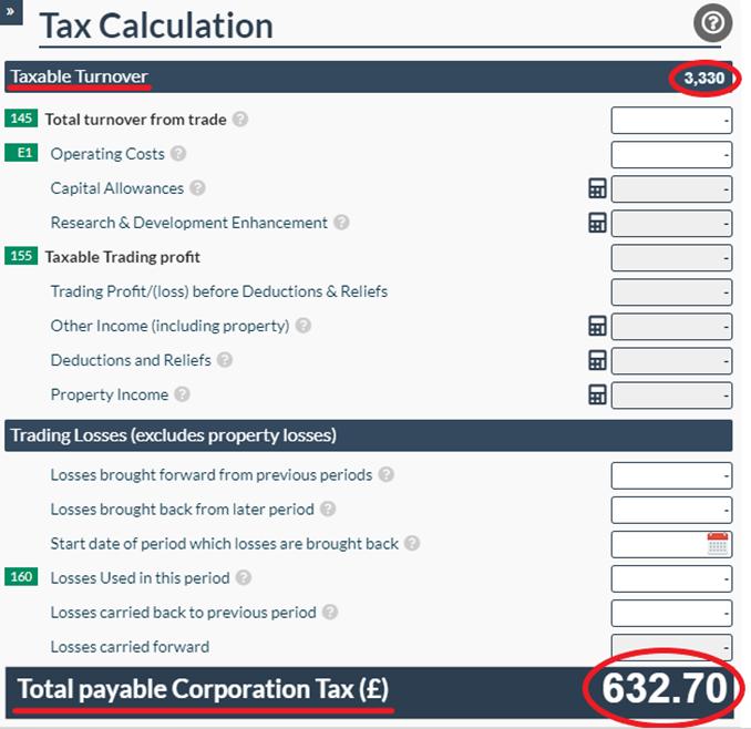 Easy Digital Tax and accounting information -  chargeable gain