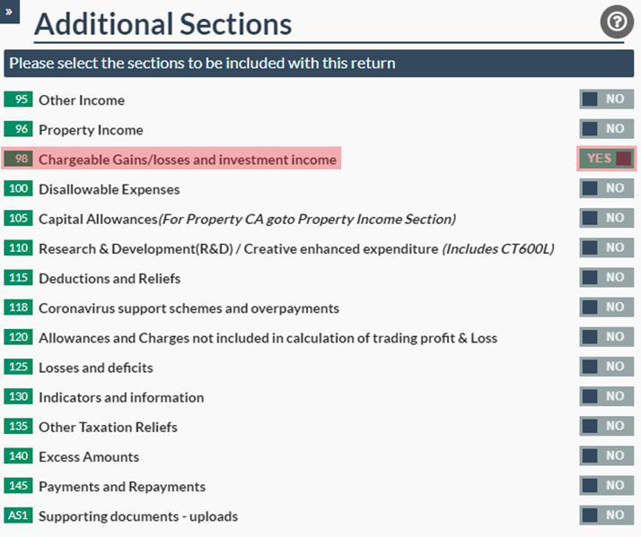 Easy Digital Tax and accounting information - chargeable gain