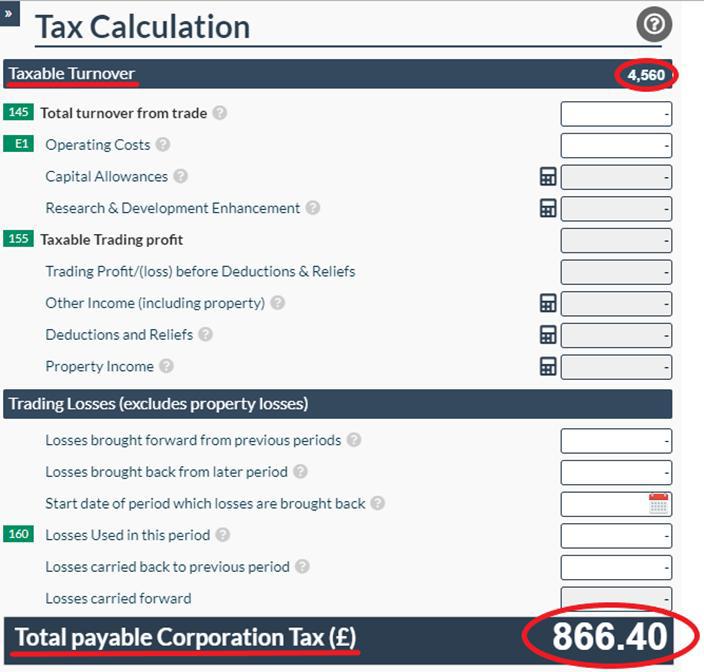 Easy Digital Tax and accounting information -  chargeable gain