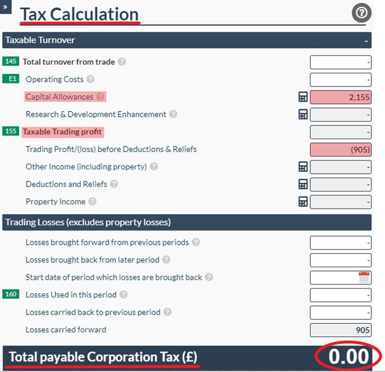 Easy Digital Tax and accounting information -  capital allowances