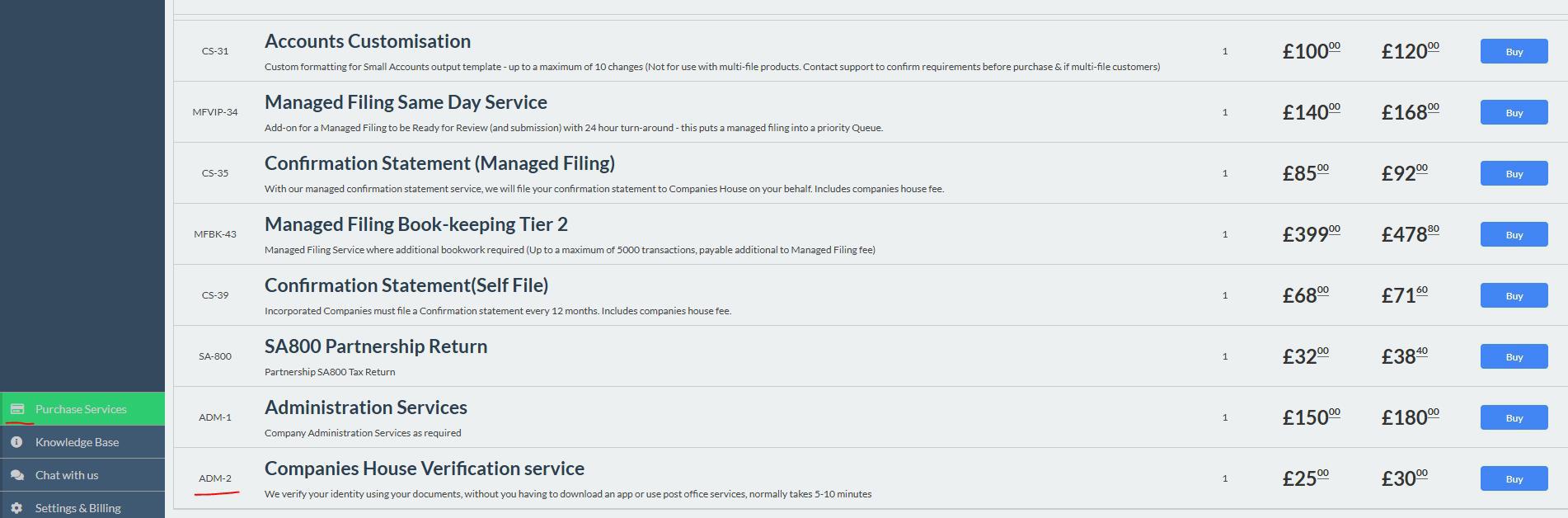 Easy Digital Tax and accounting information - Companies House
