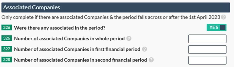 Easy Digital Tax and accounting information - associated companies